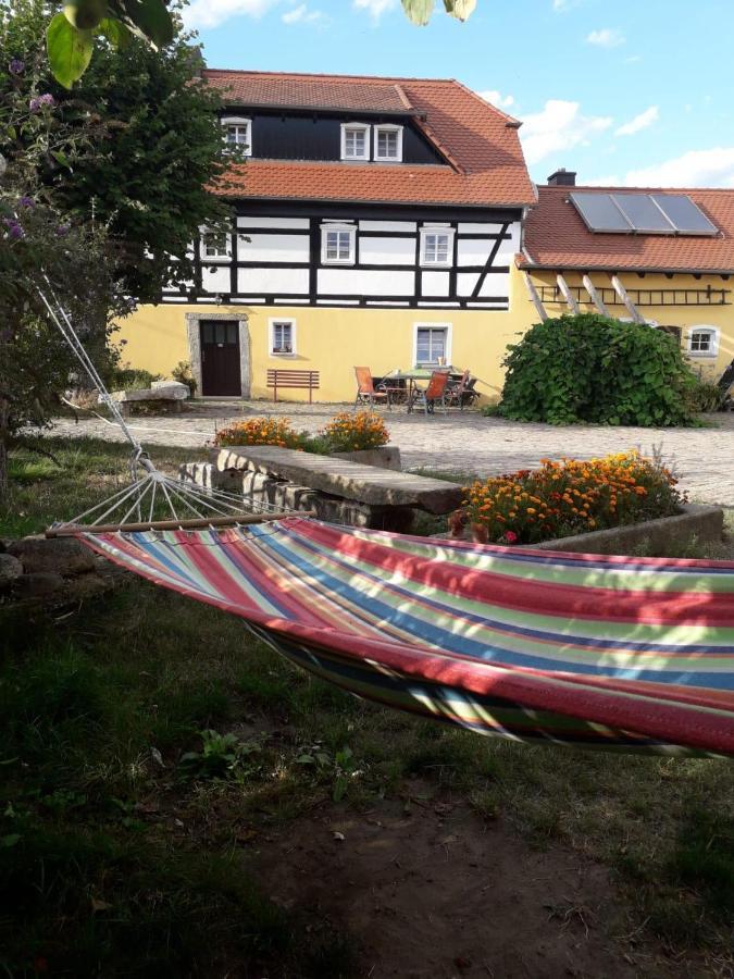 Spreehof Goebeln Apartment Grossdubrau Bagian luar foto