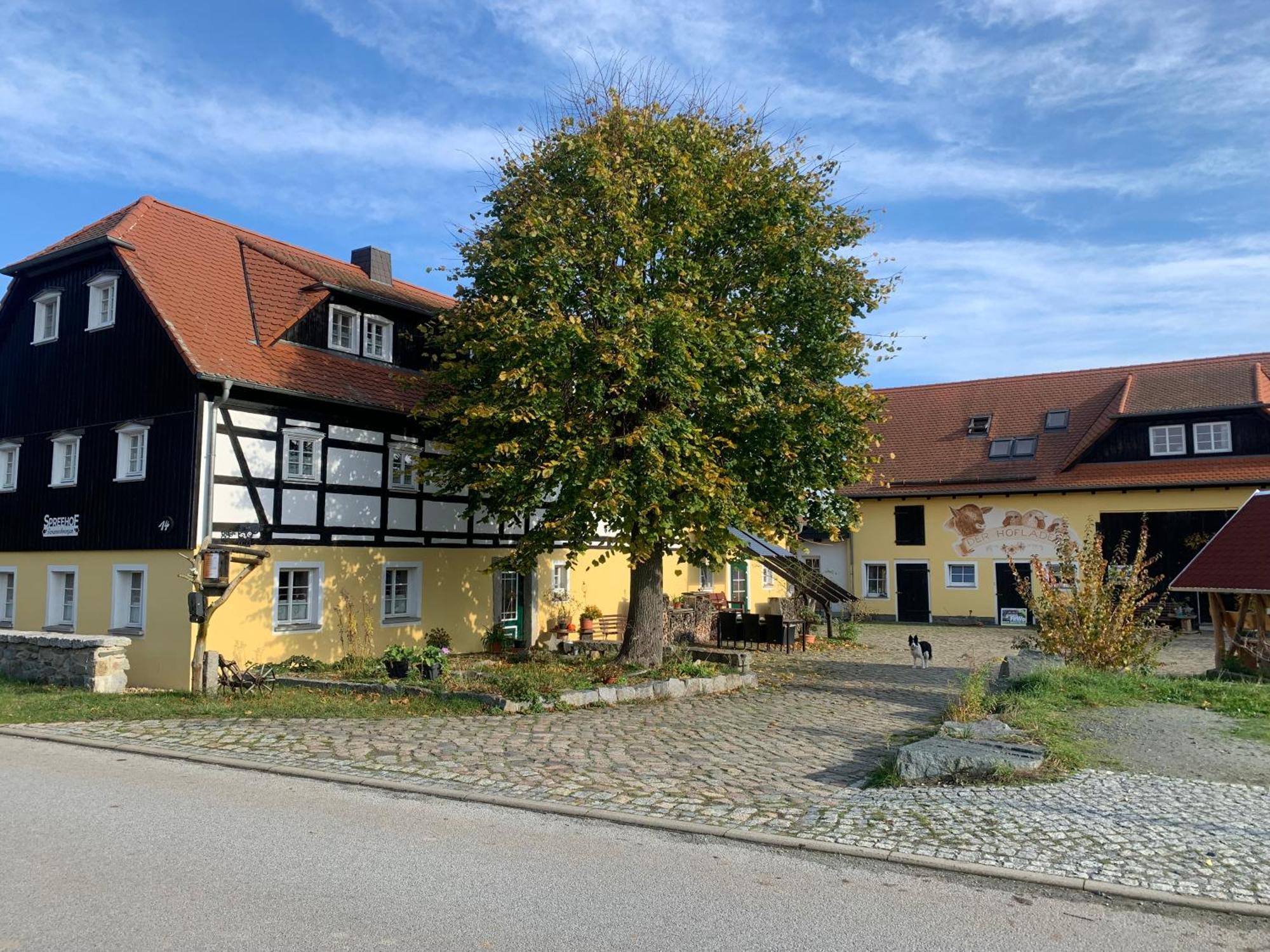 Spreehof Goebeln Apartment Grossdubrau Bagian luar foto