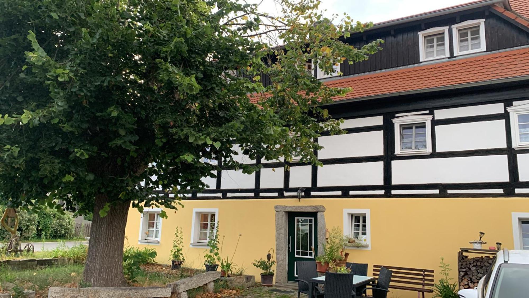 Spreehof Goebeln Apartment Grossdubrau Bagian luar foto
