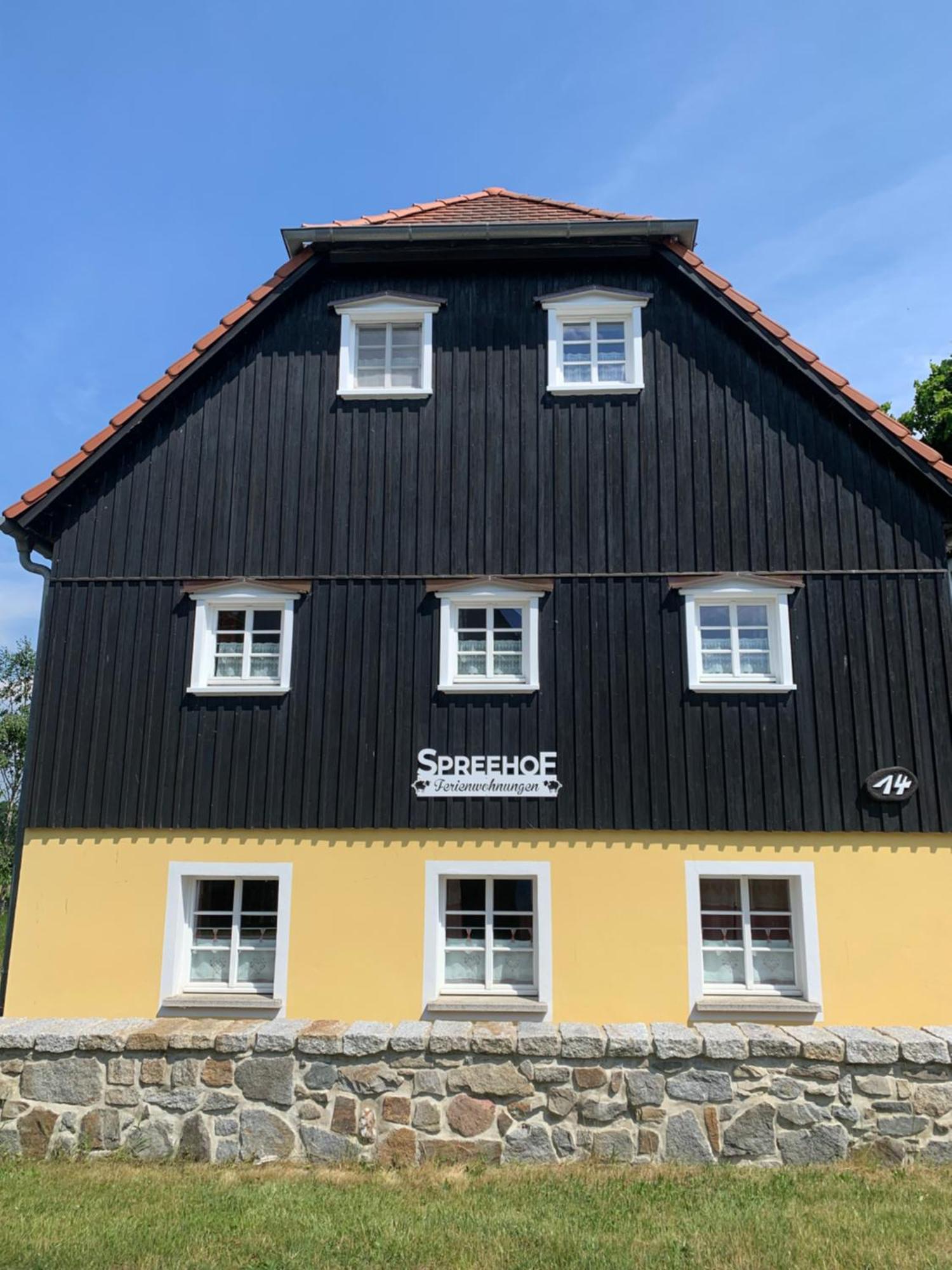 Spreehof Goebeln Apartment Grossdubrau Bagian luar foto