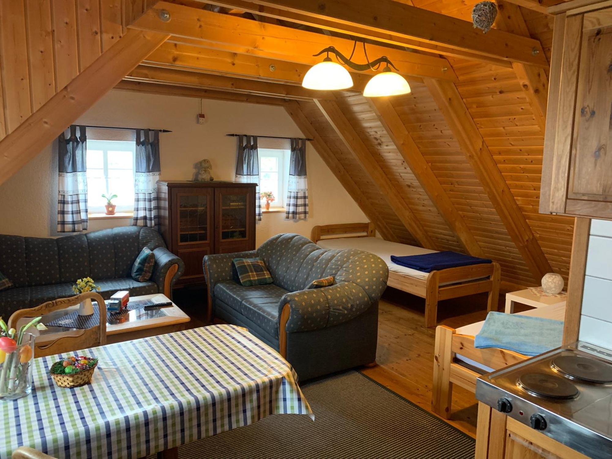 Spreehof Goebeln Apartment Grossdubrau Bagian luar foto